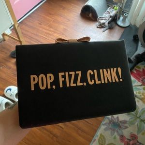 Kate spade ♠️ Pop Fizz Clink clutch purse